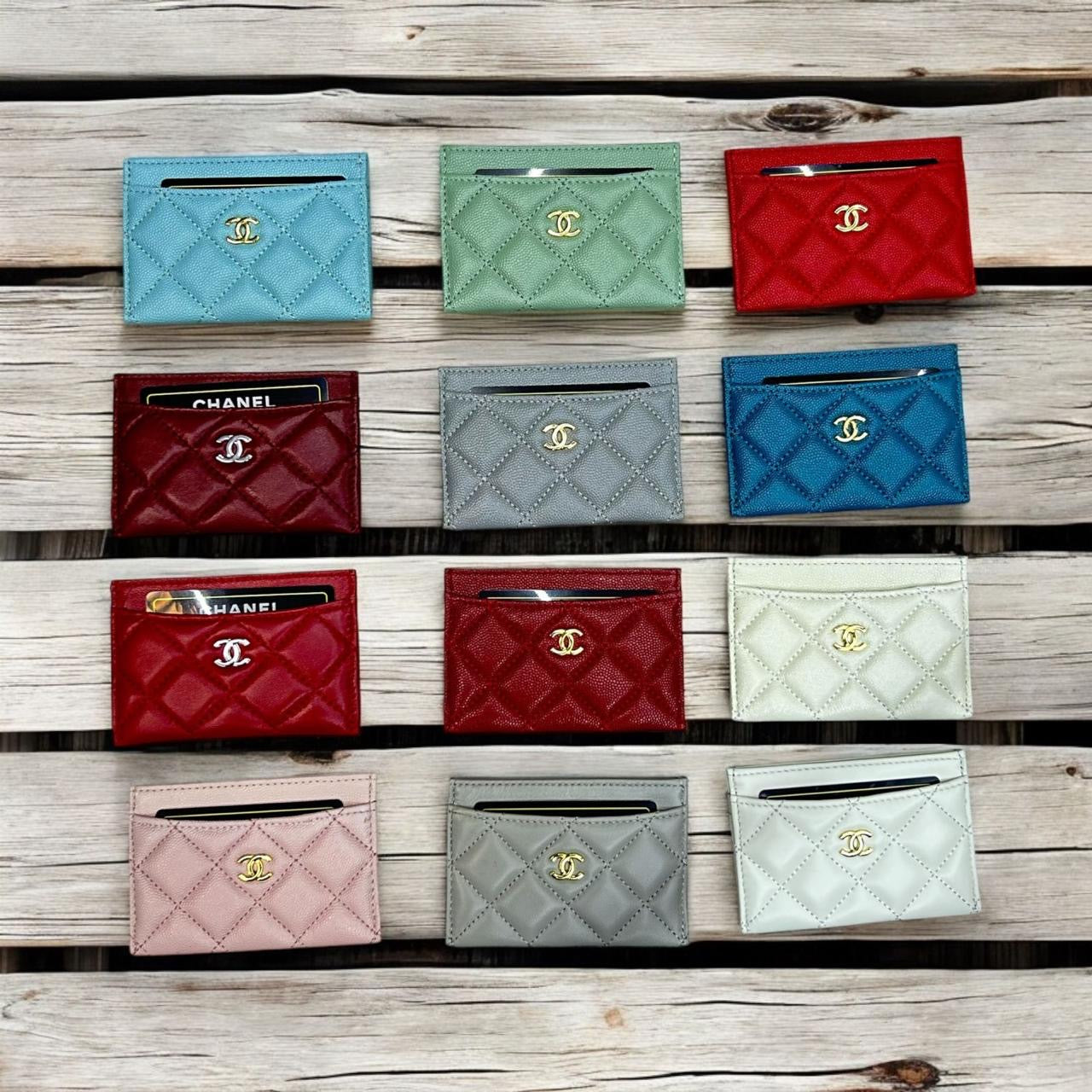 Chanel card holder