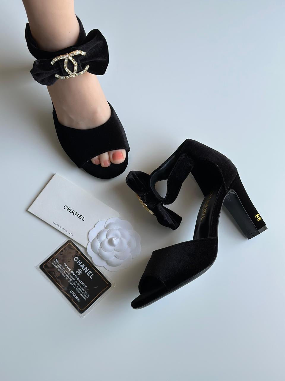 Chanel sandals heels