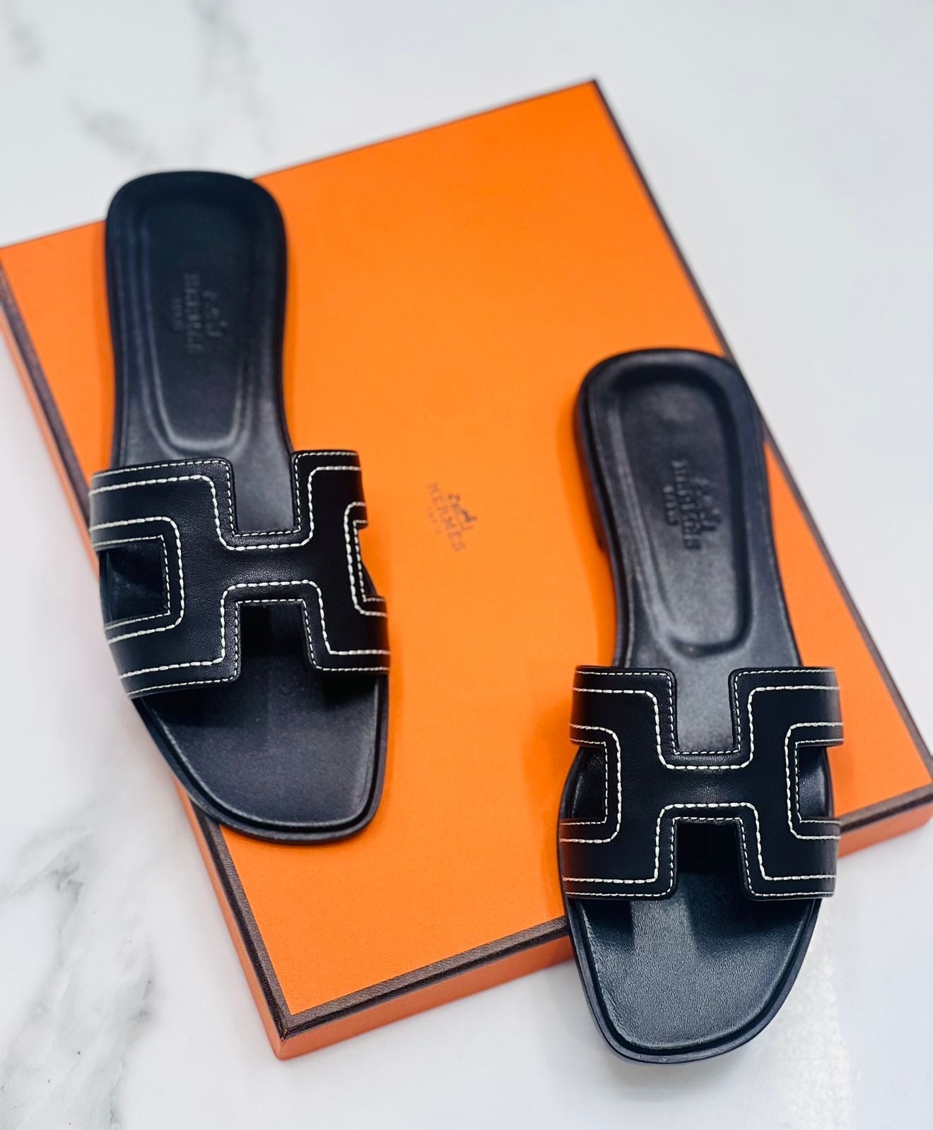 Hermes slippers