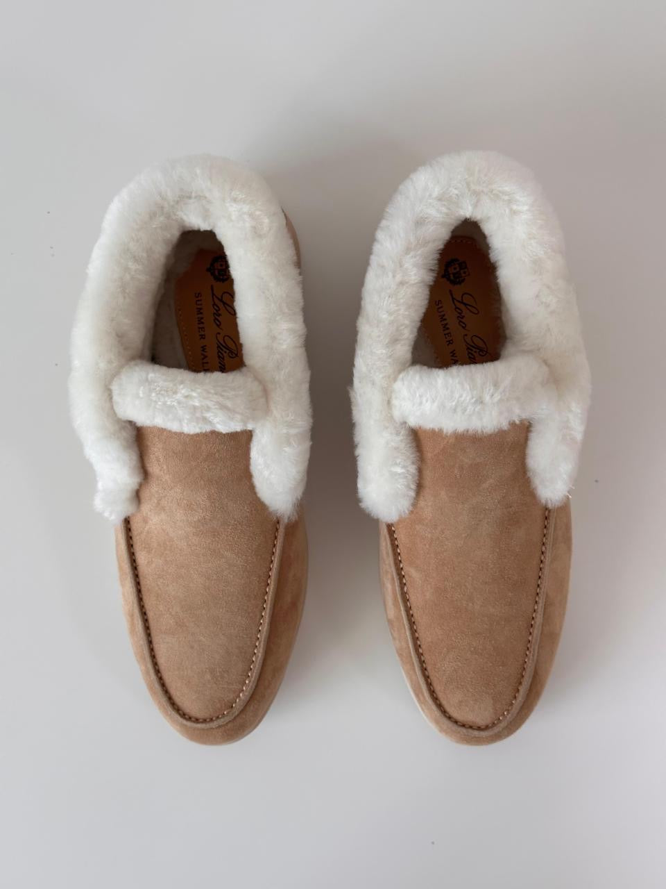 Loro piana loafers - boots with fur