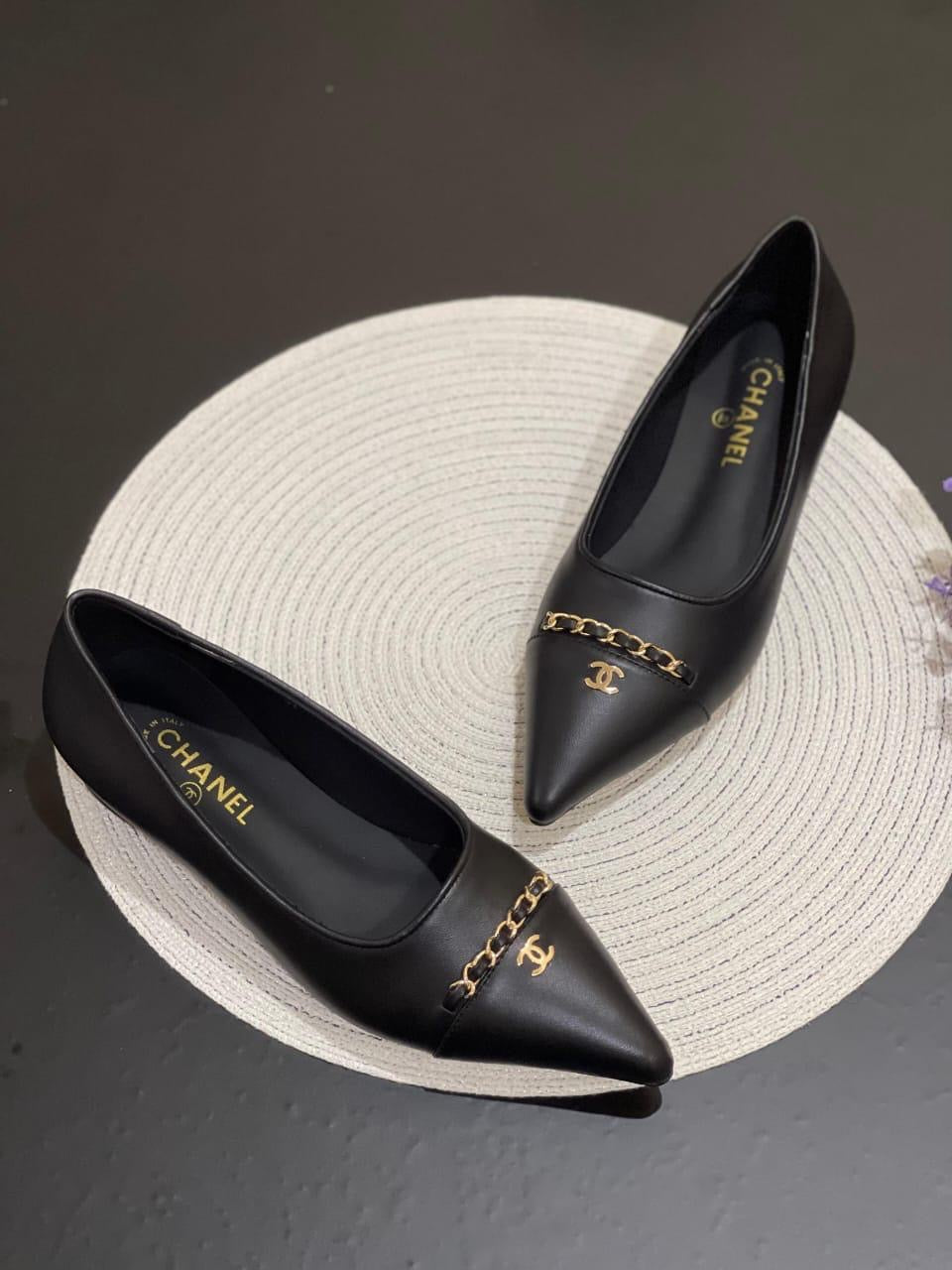 Chanel heels - low heels