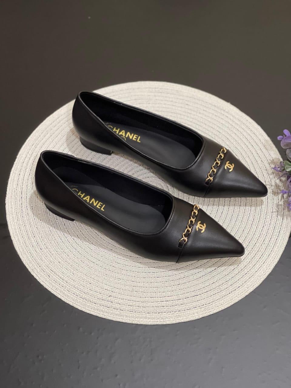 Chanel heels - low heels