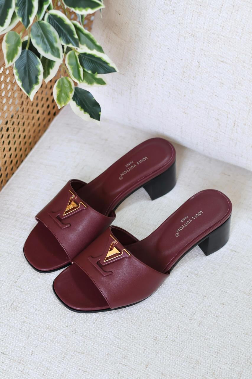 Lv sandals heels