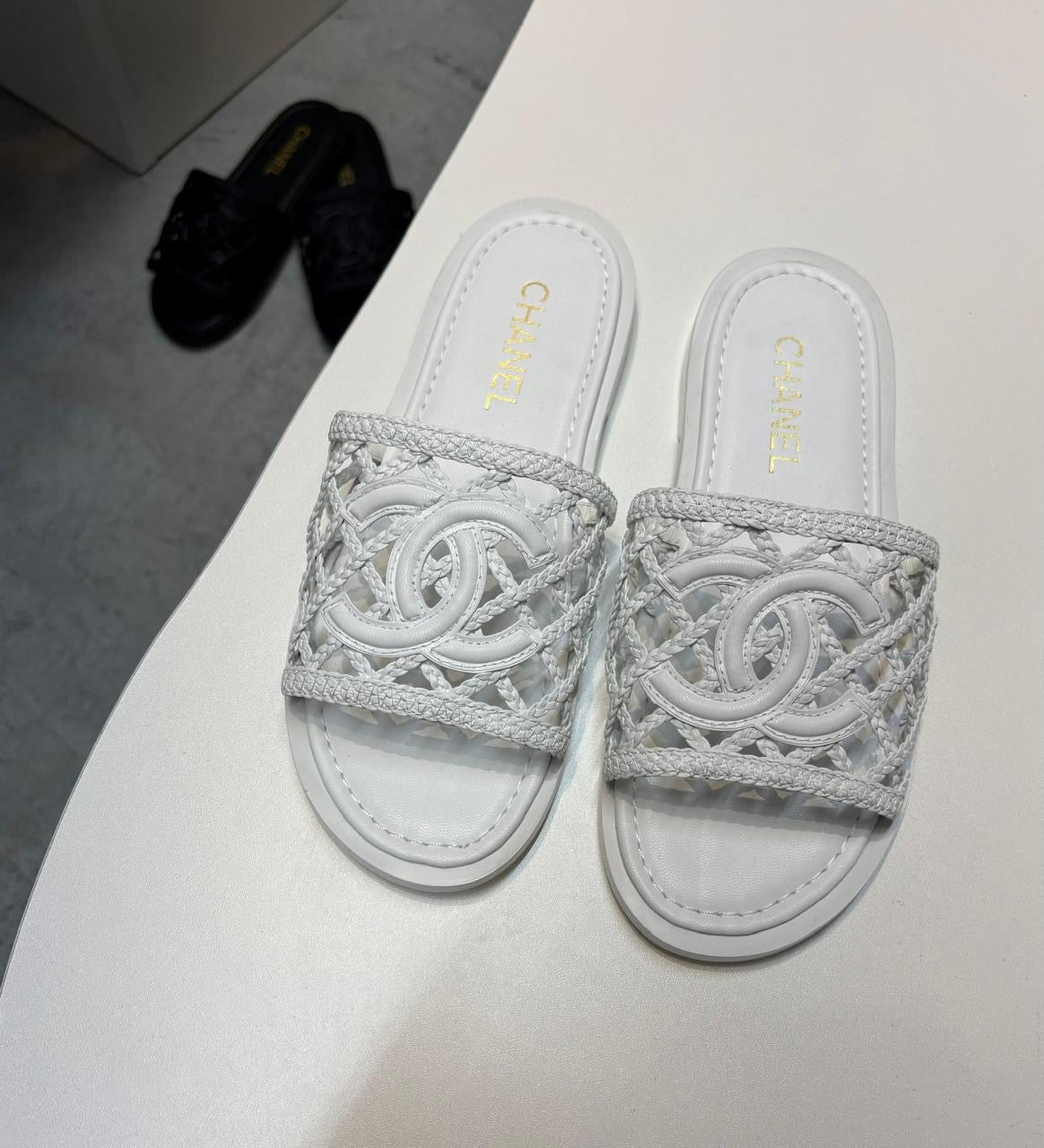 Chanel slippers