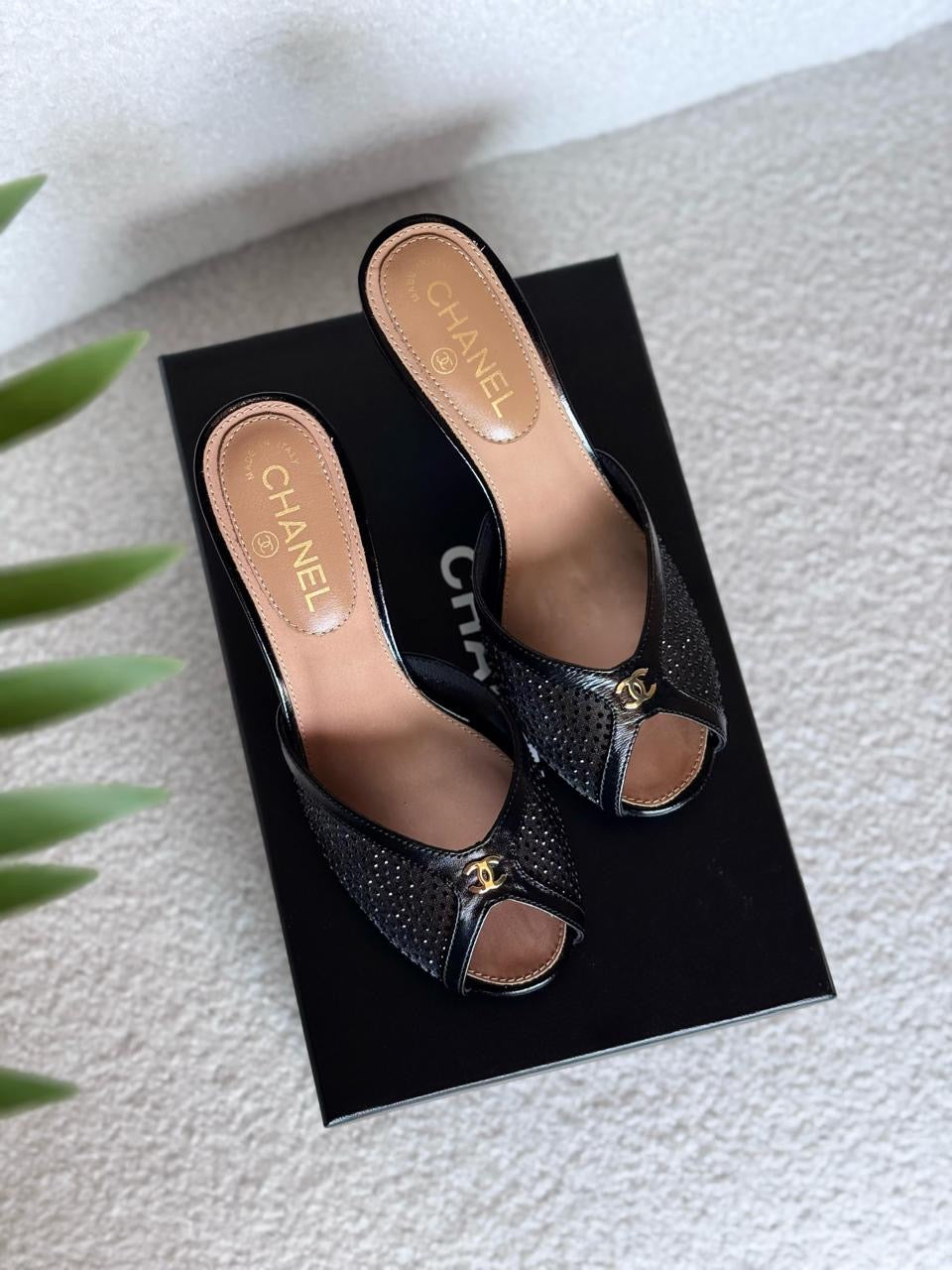 Chanel sandals heels