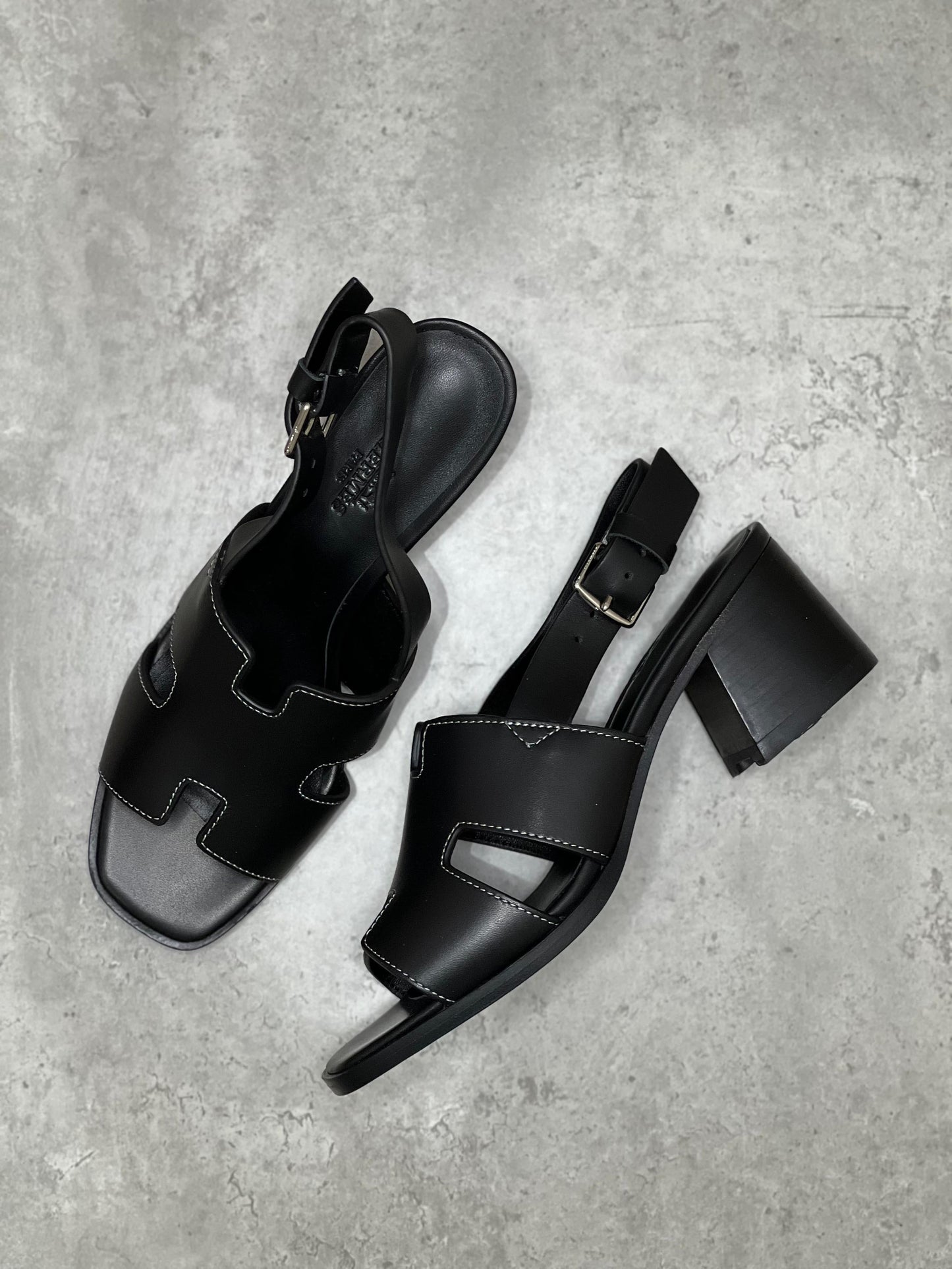 Hermes sandals heels
