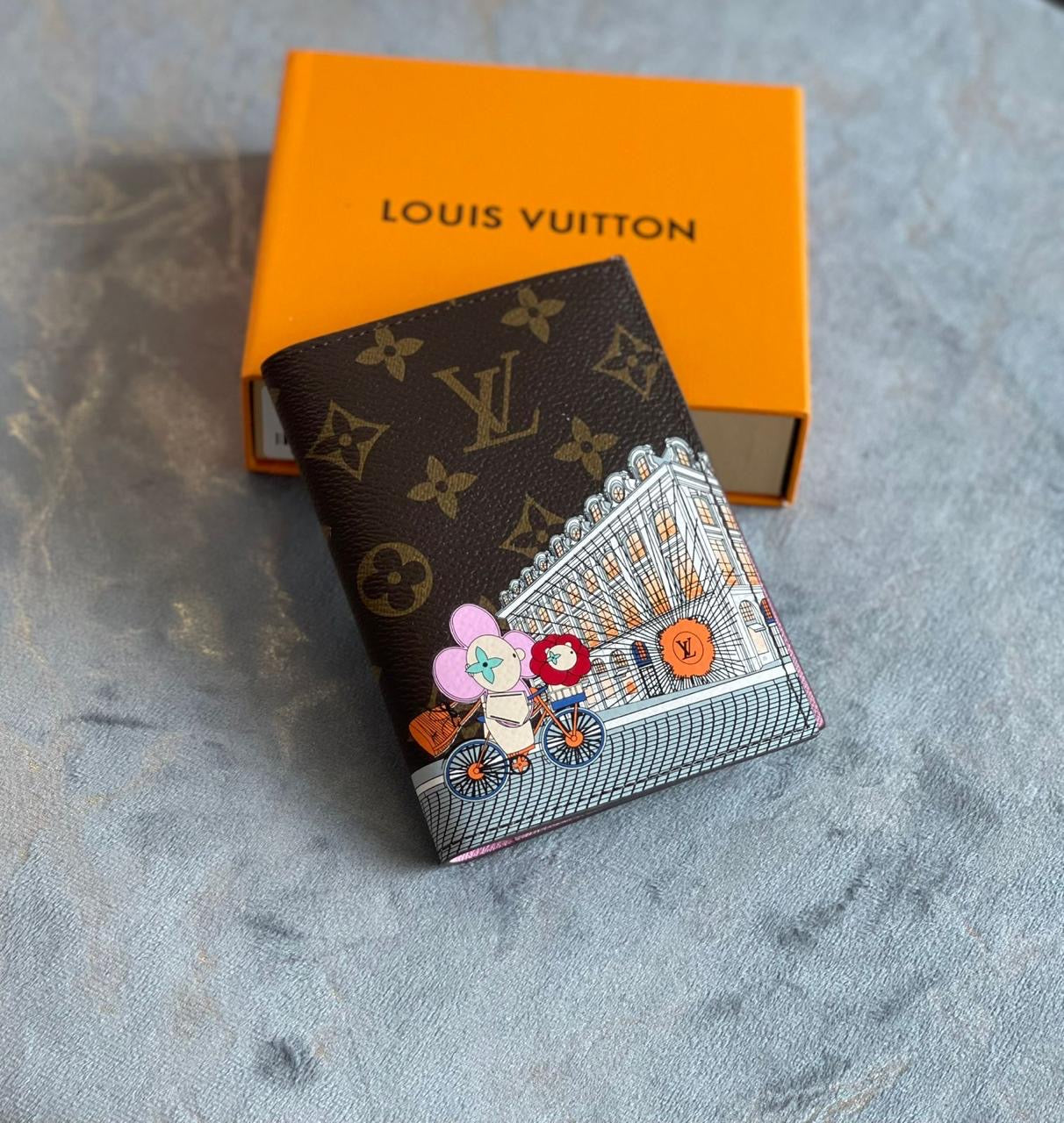 Lv passport cover - wallet