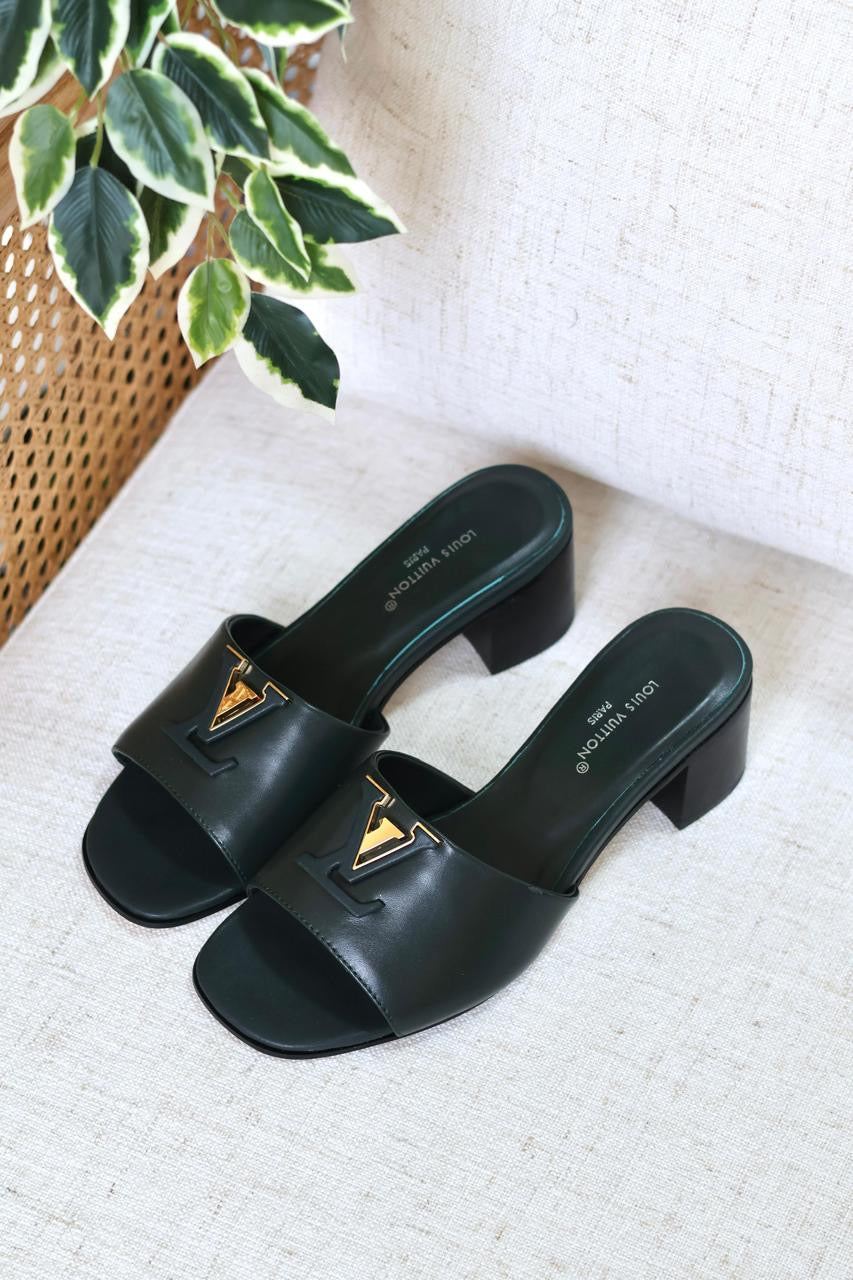 Lv sandals heels