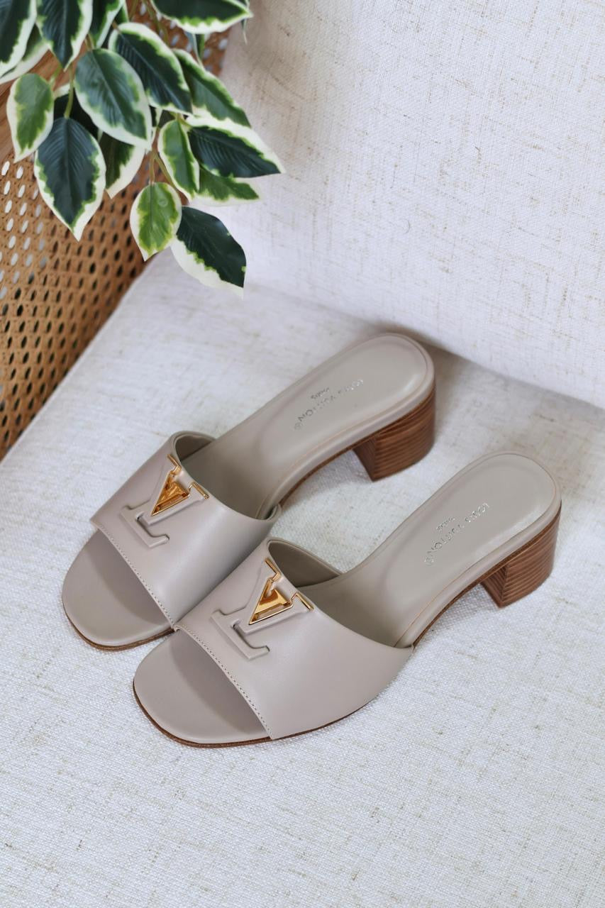Lv sandals heels