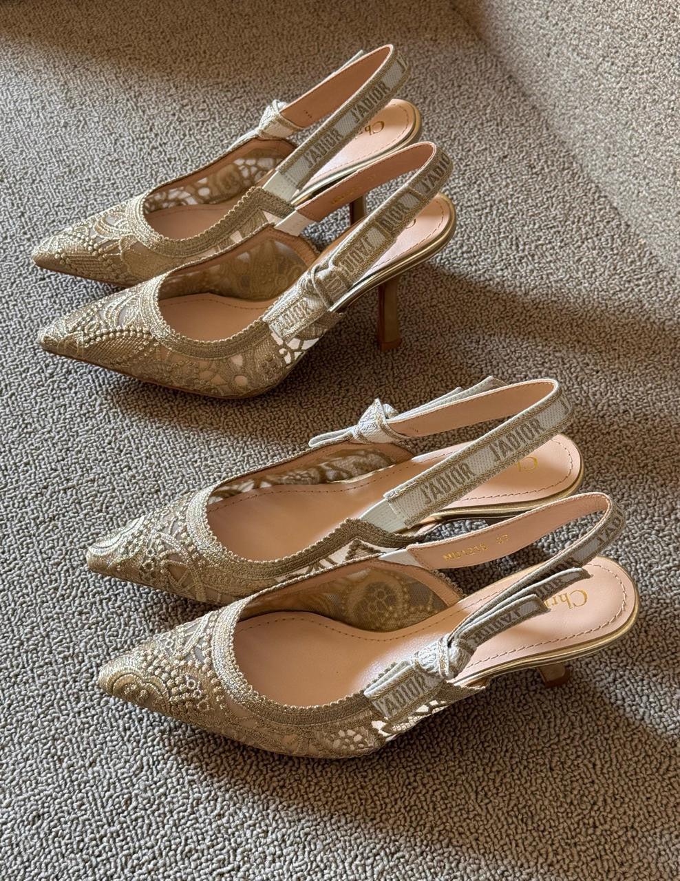 Dior heels (high - medium heels)