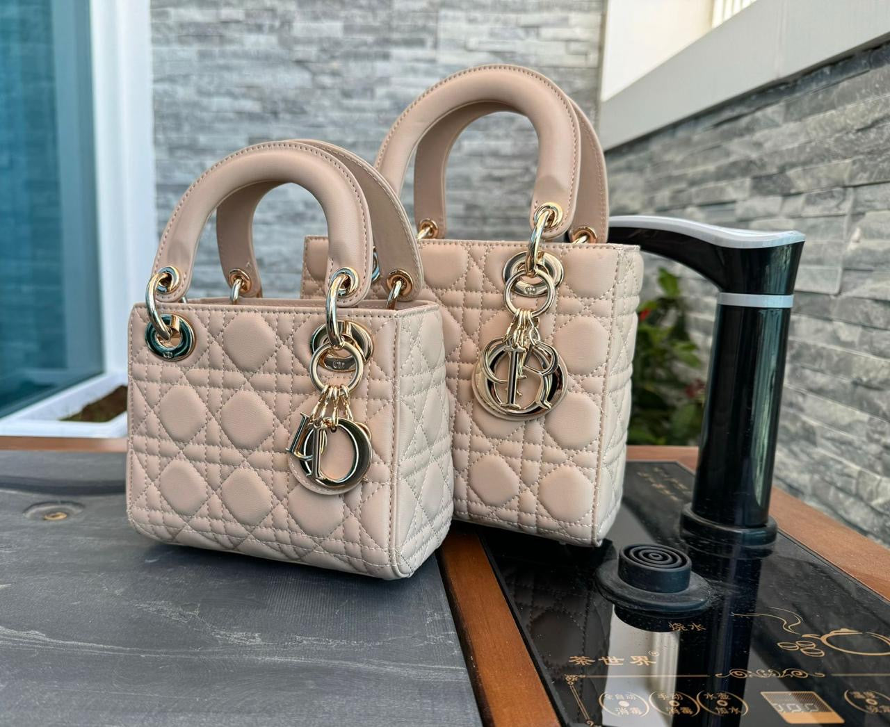 Lady dior bag 17 cm & 20 cm