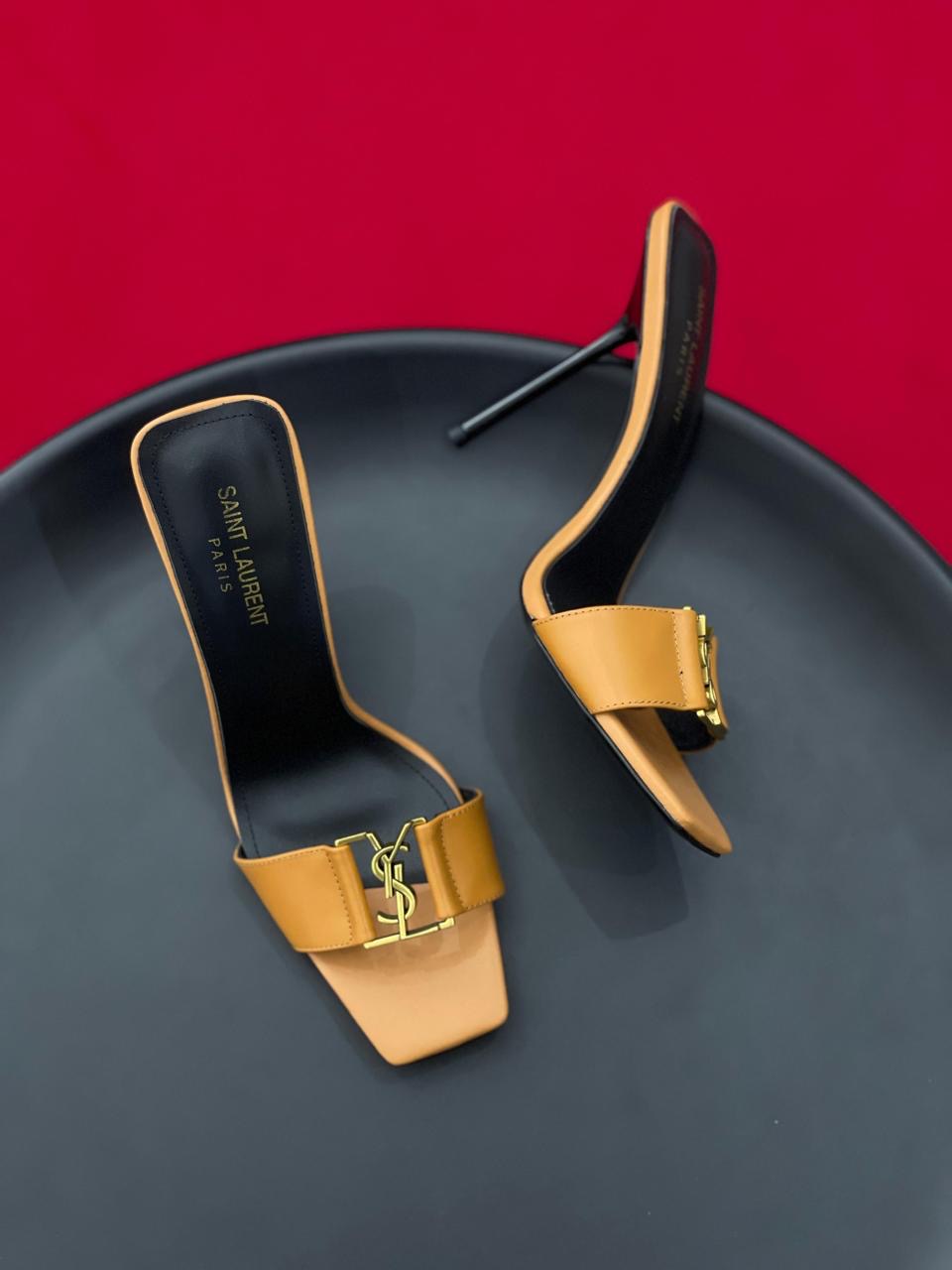 Ysl sandals heels