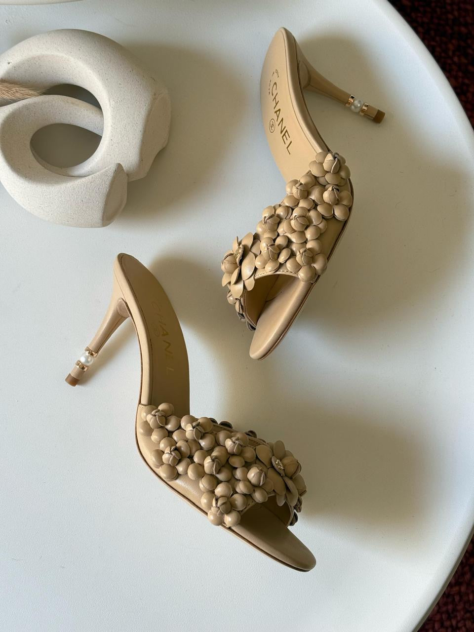 Chanel sandals heels