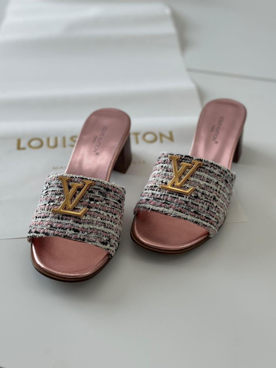 Lv sandals heels