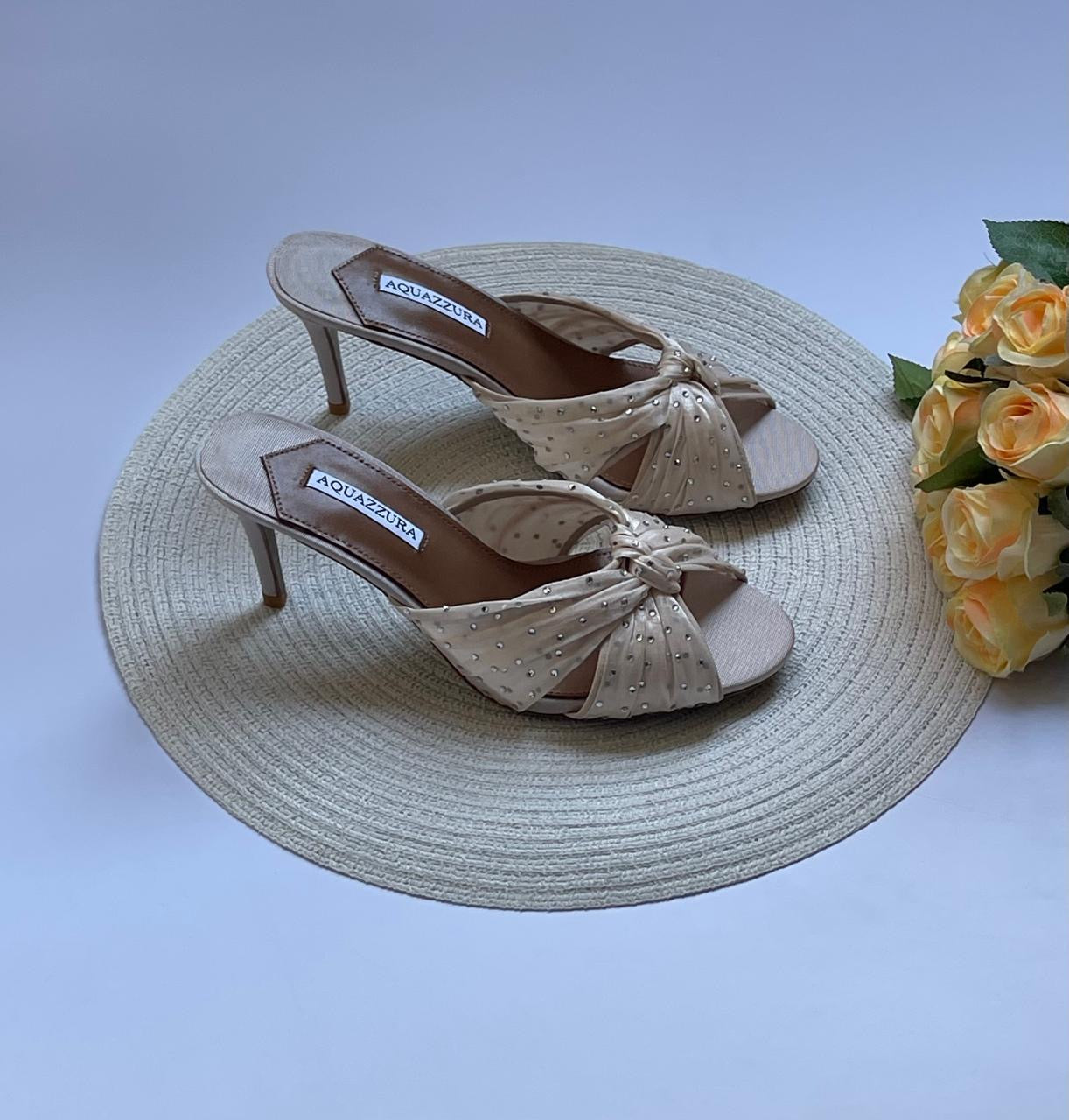 Aquazurra sandals heels
