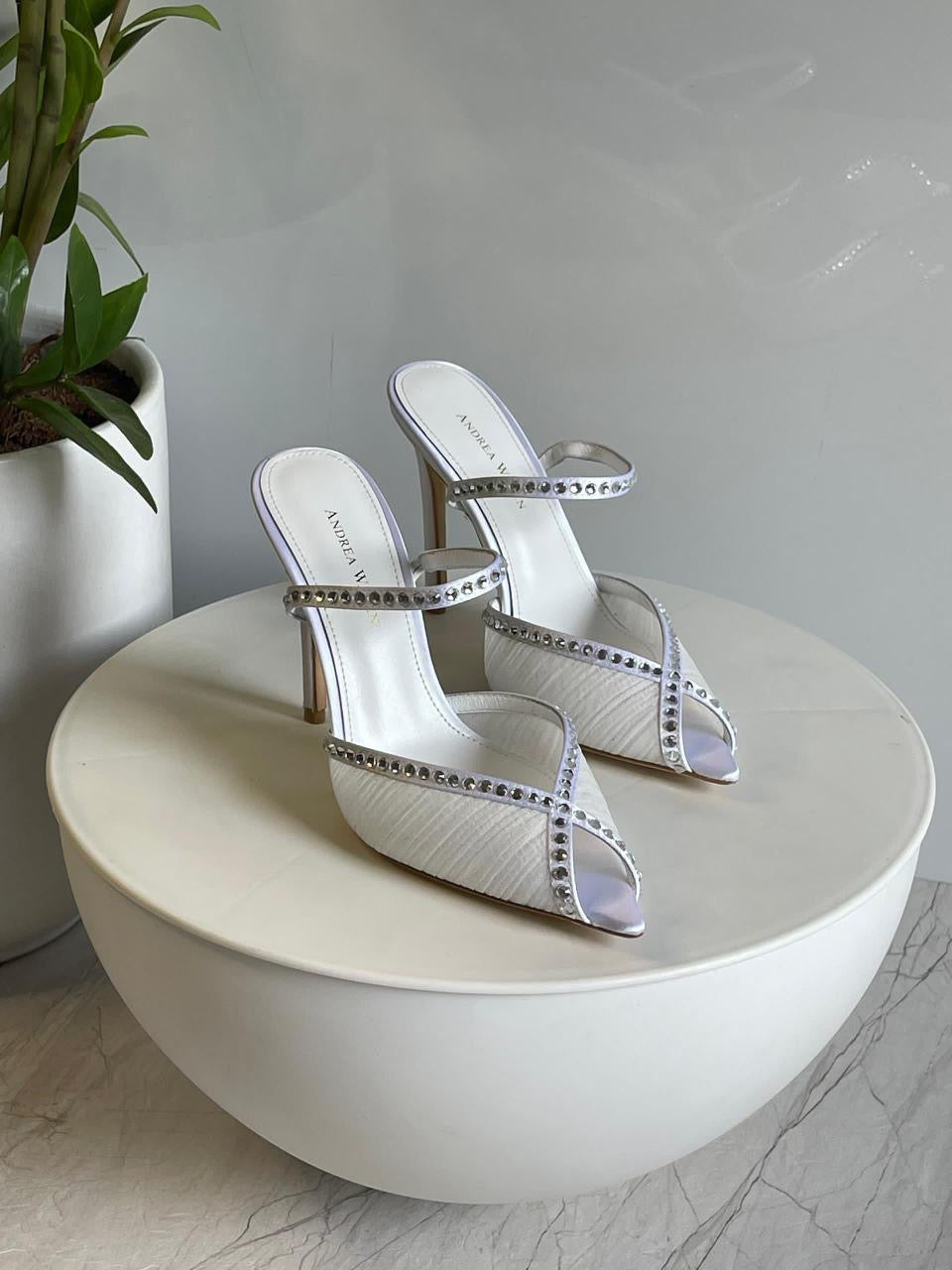 Andrea wazen sandals heels