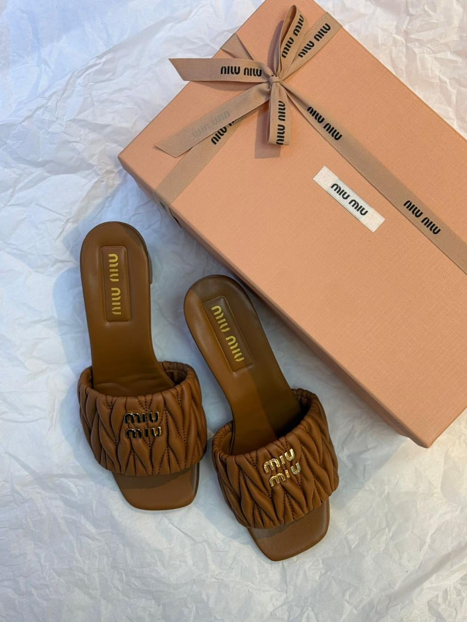 Miu miu sandals heels