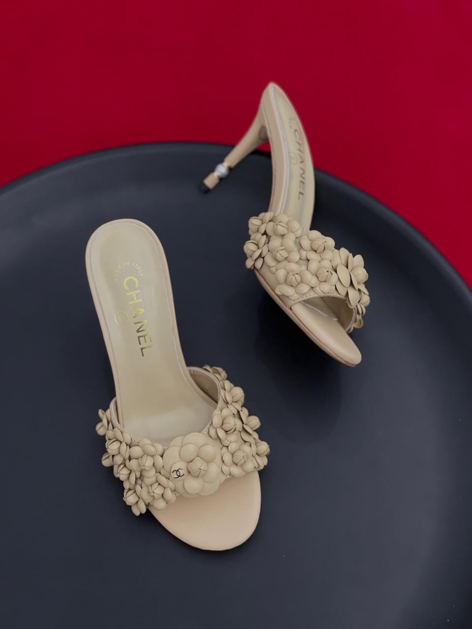 Chanel sandals heels