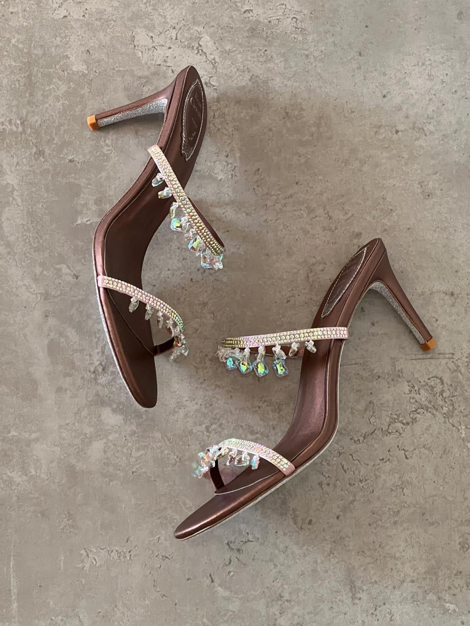 Rene caovilla sandals heels