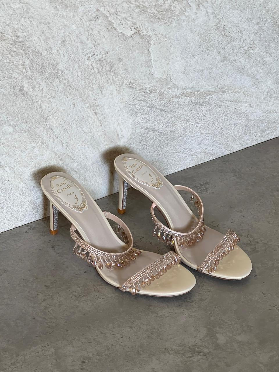 Rene caovilla sandals heels