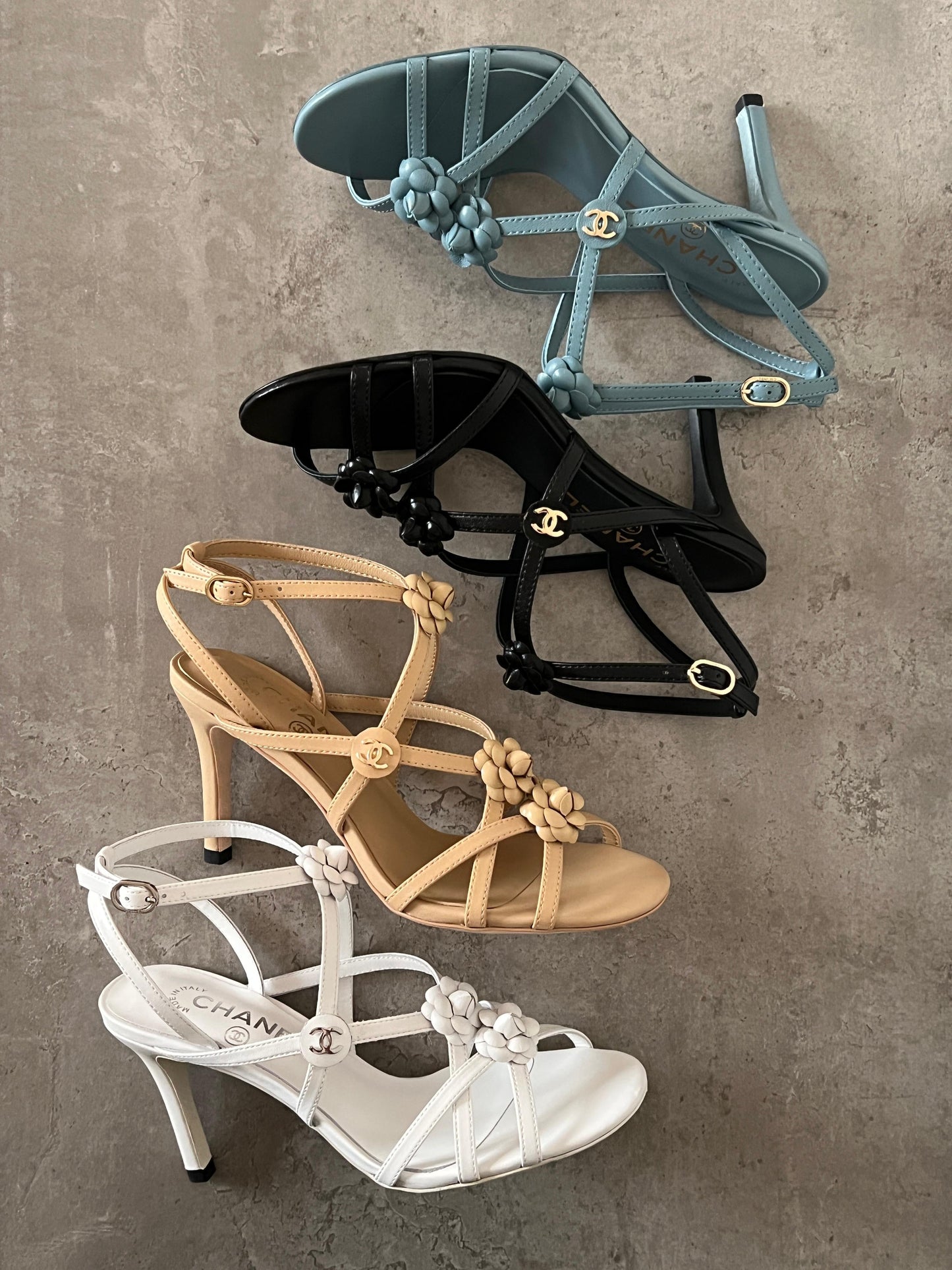Chanel sandals heels