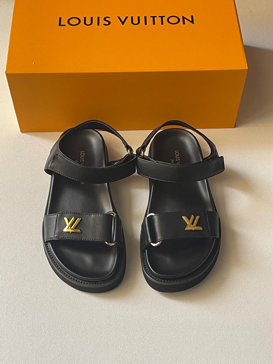 Lv sandals.