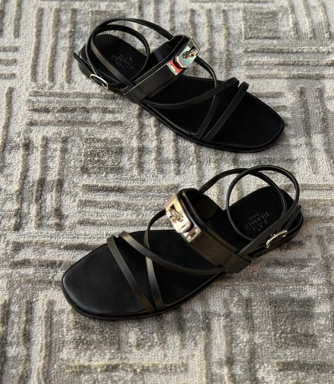 Hermes sandals.