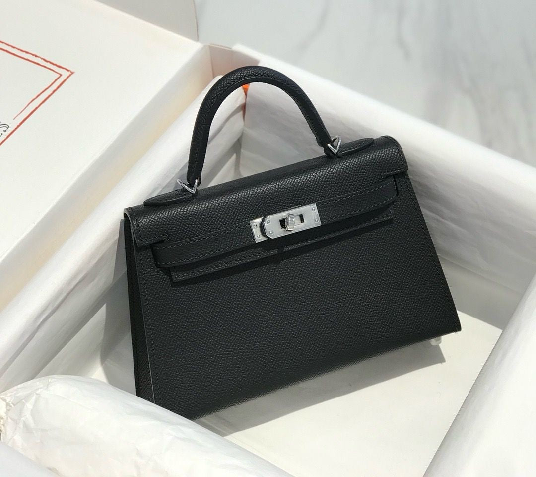 Hermes bag - kelly 21 cm sliver