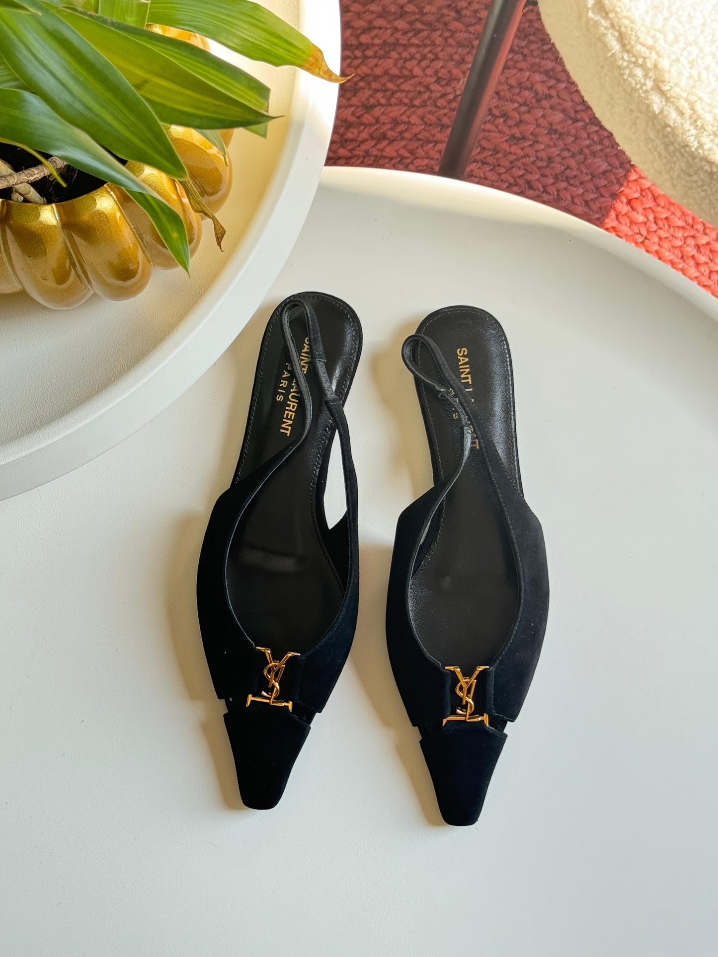 Ysl heels - flat
