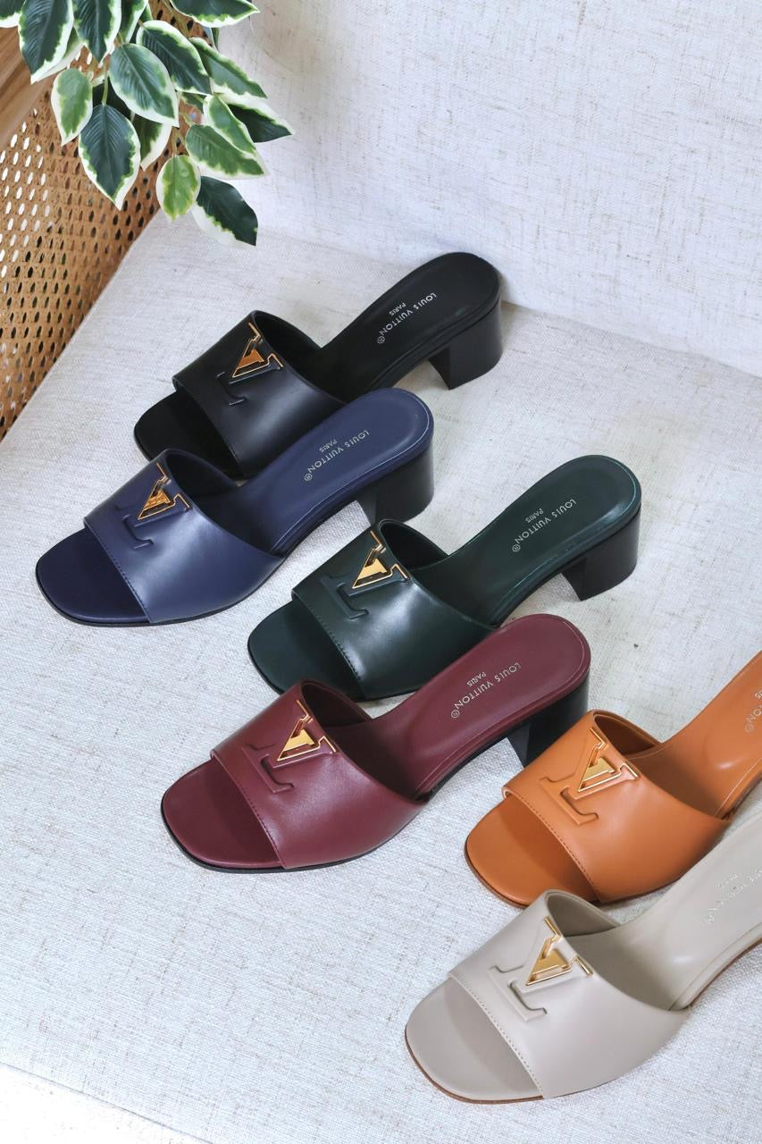 Lv sandals heels