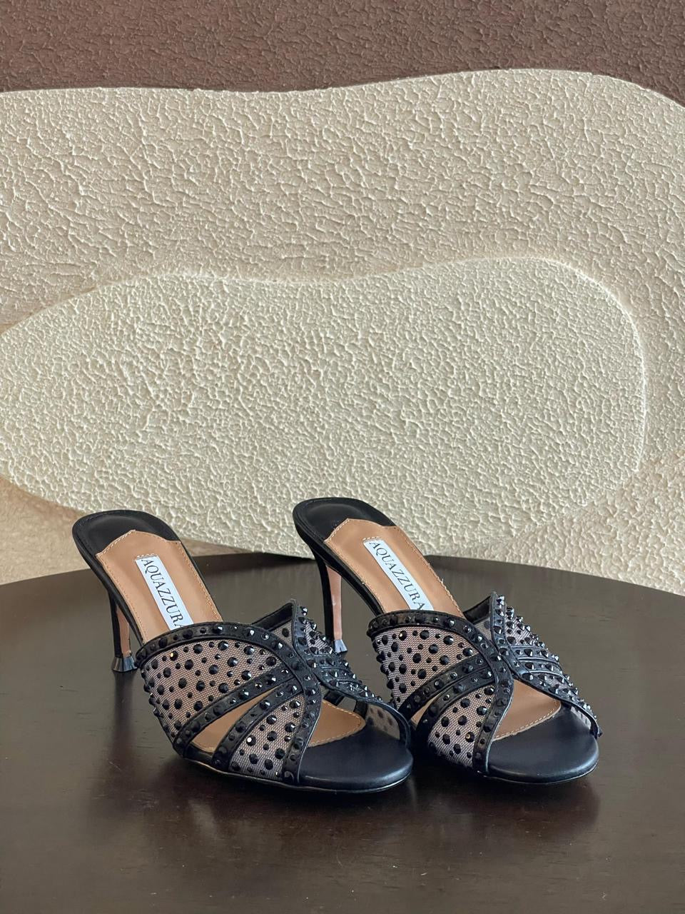 Aquazurra sandals heels