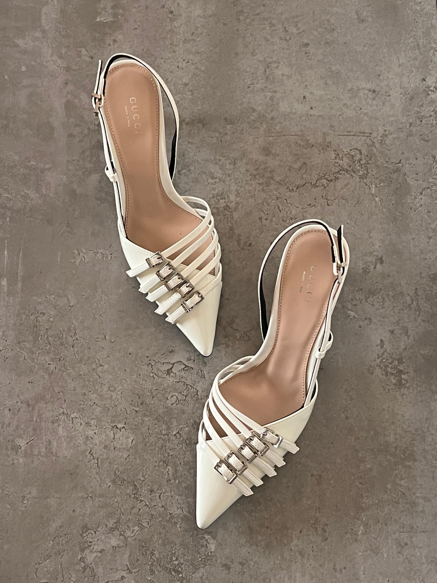 Gcci sandals heels