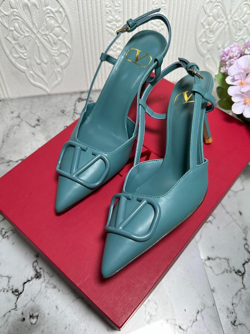 Valentino heels - blue