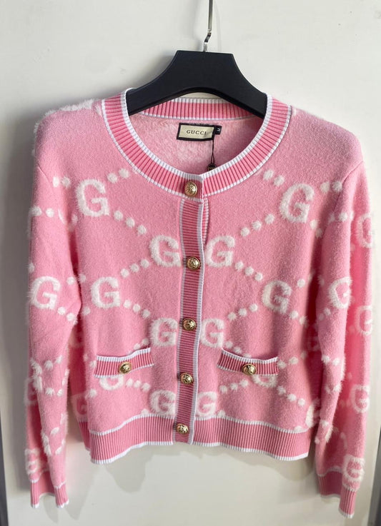 Gucci cardigan pink