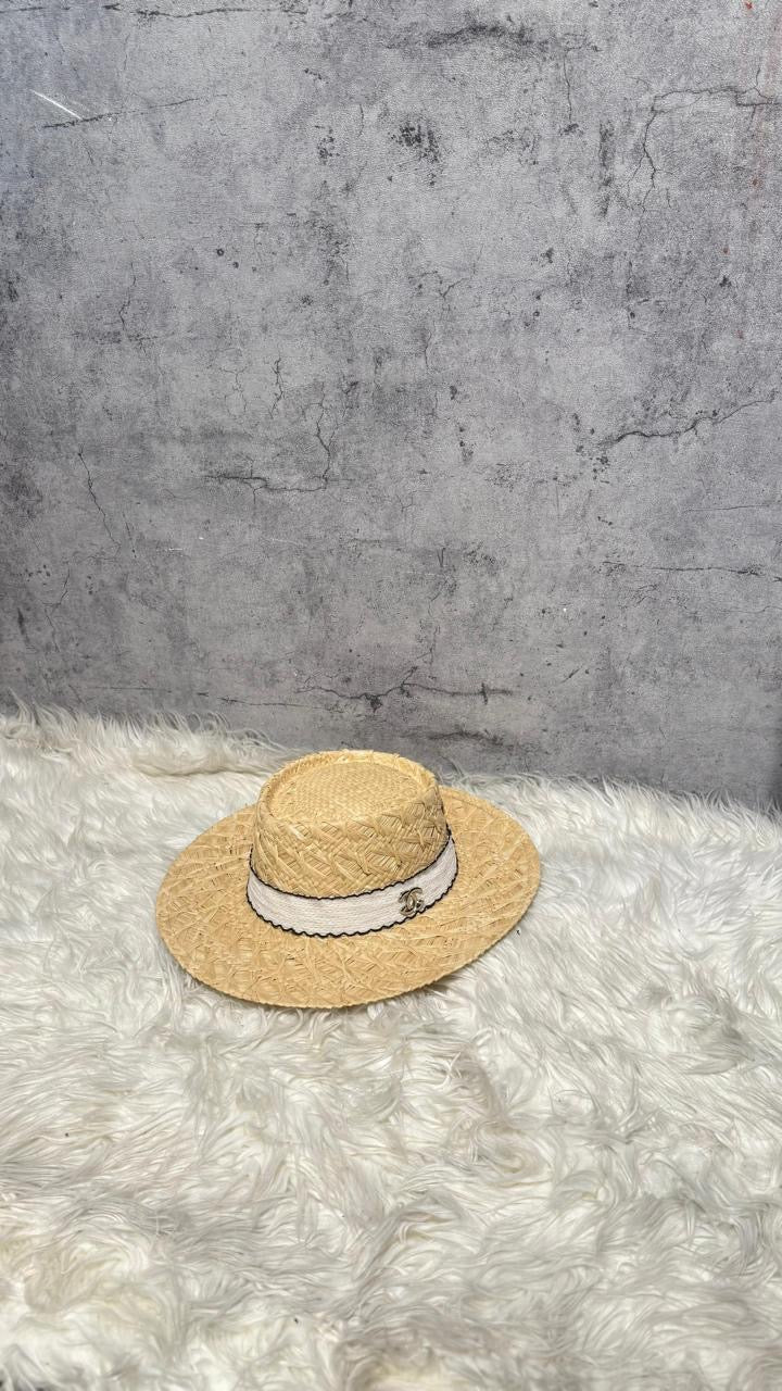 Chanel hat - beach hat