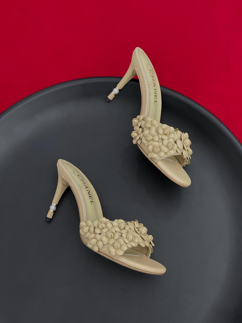 Chanel sandals heels