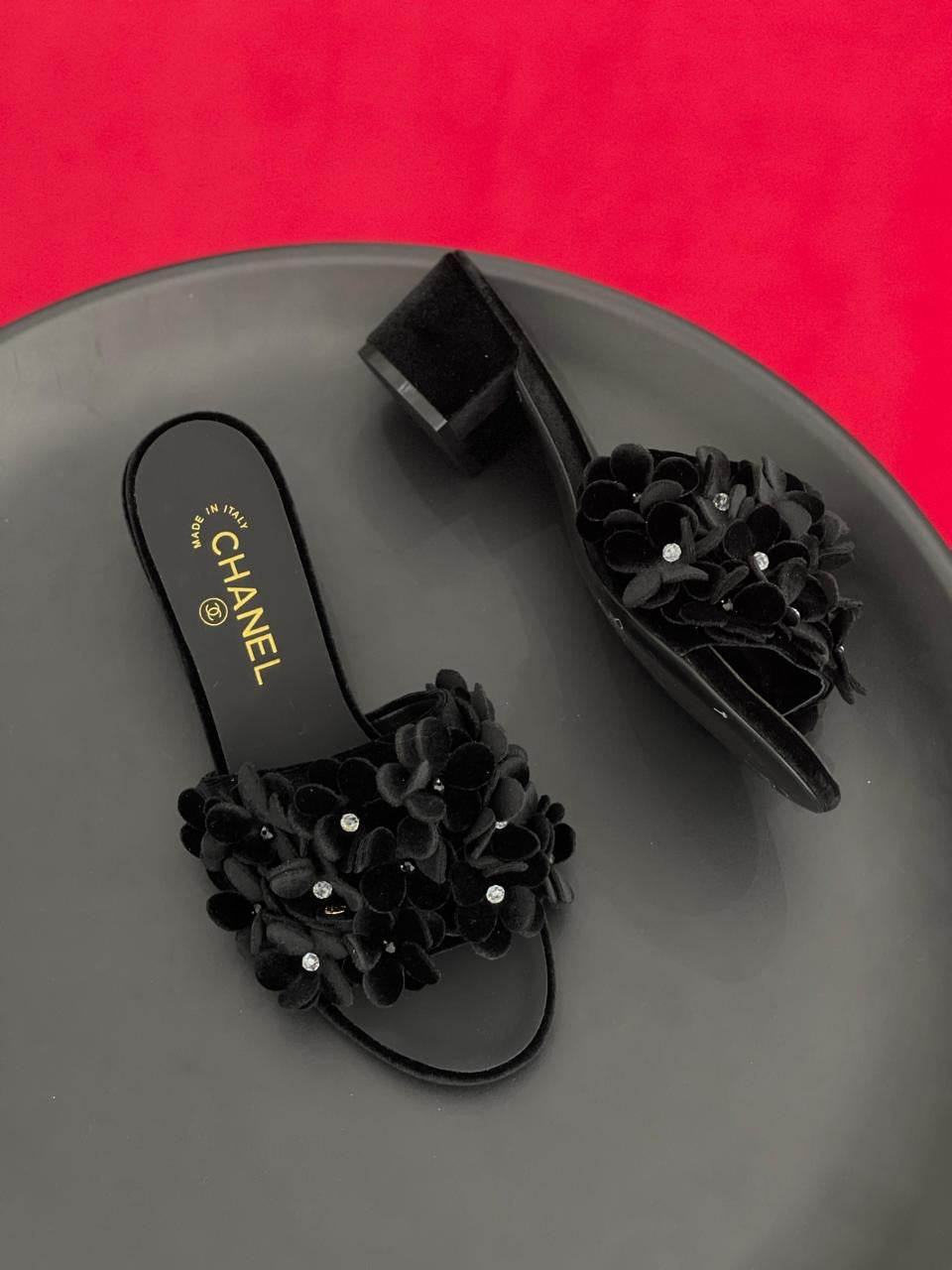 Chanel sandals heels