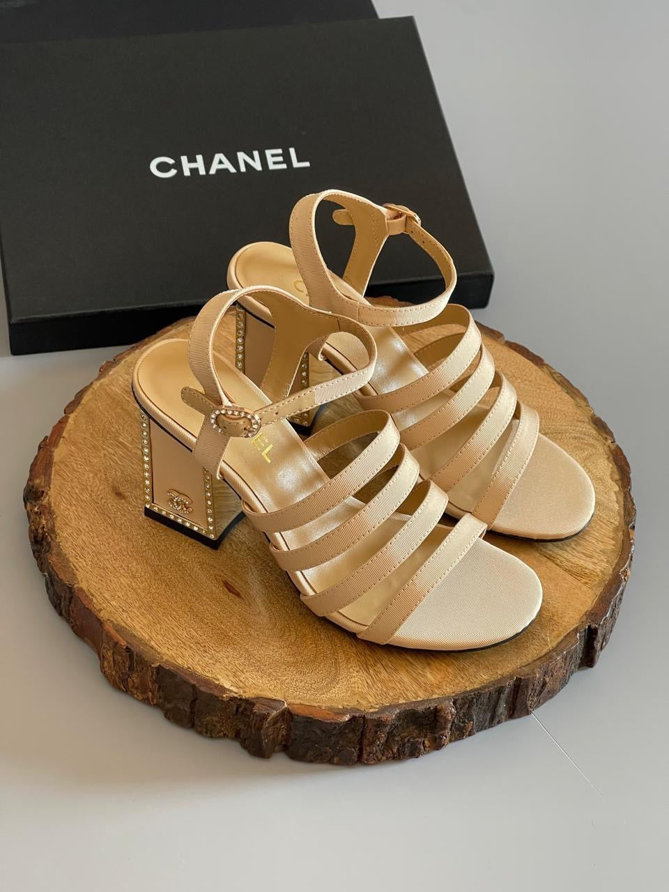 Chanel sandals heels