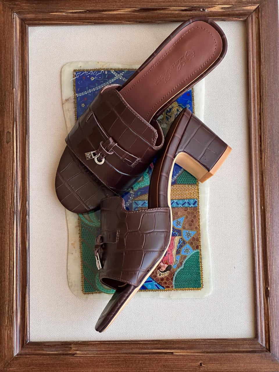 Loro piana sandals heels