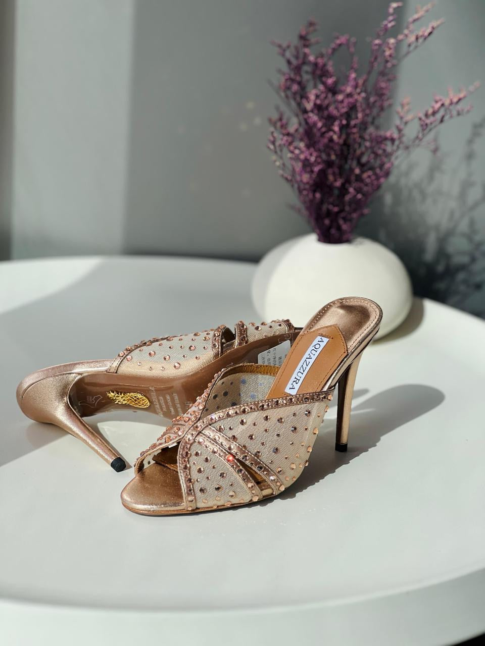 Aquazurra sandals heels
