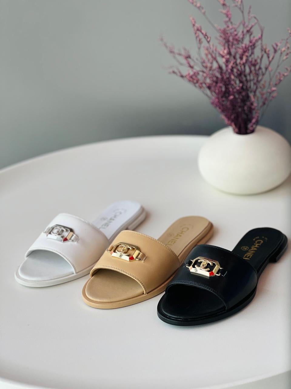 Chanel slippers