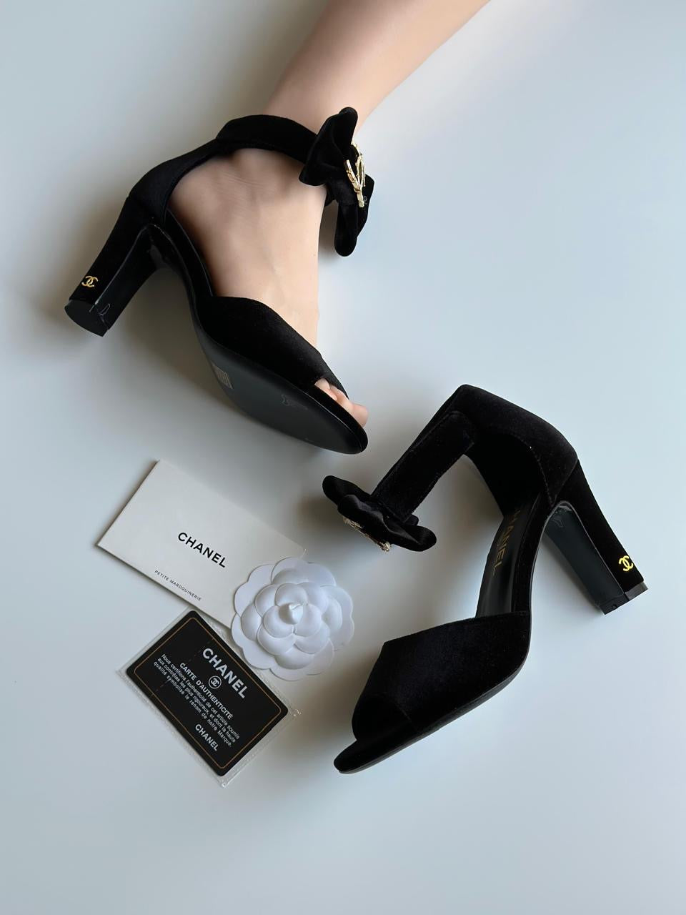 Chanel sandals heels