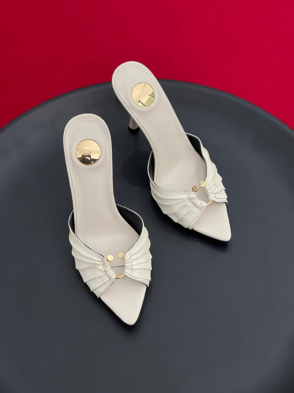 Ysl sandals heels