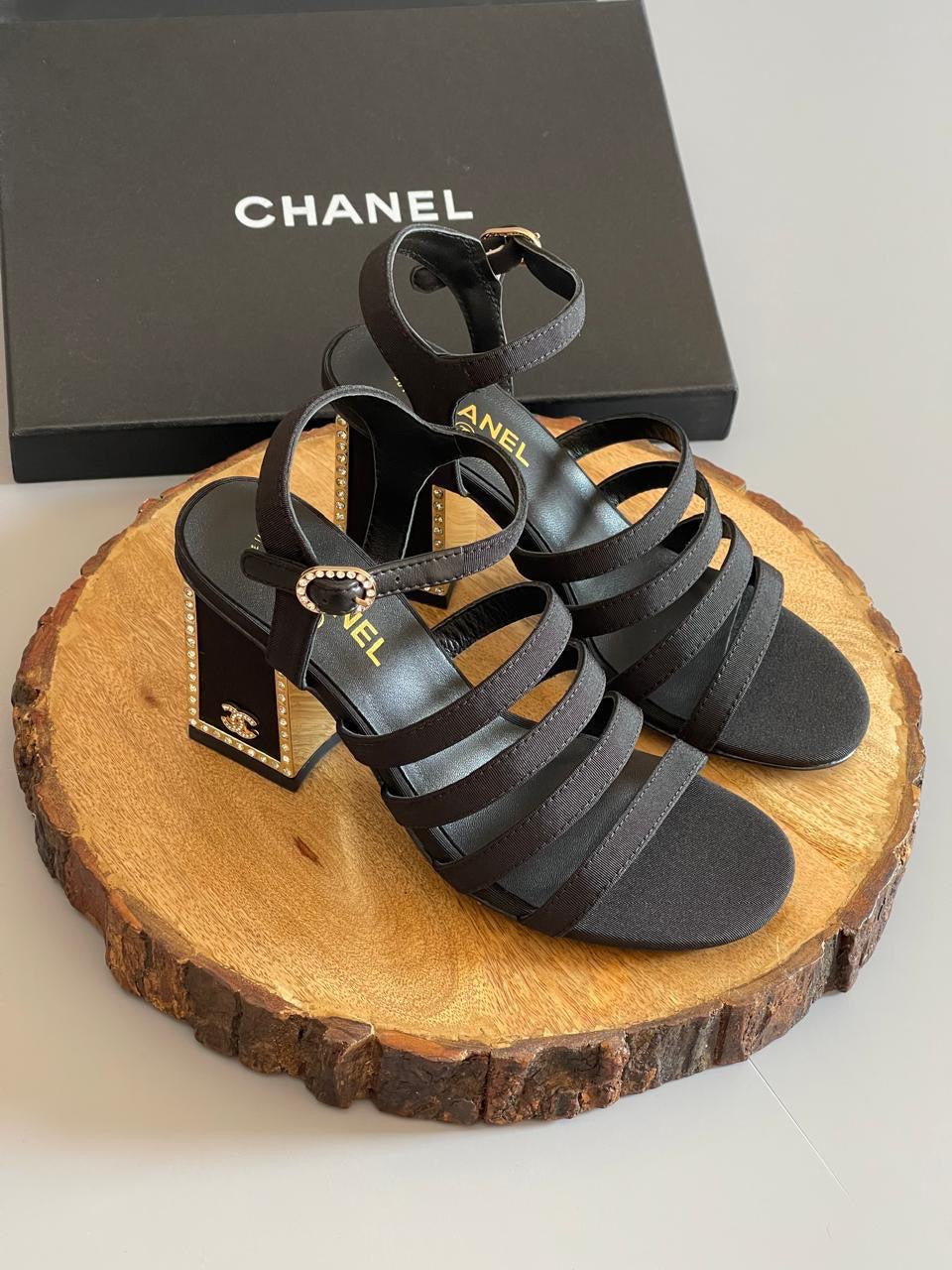 Chanel sandals heels