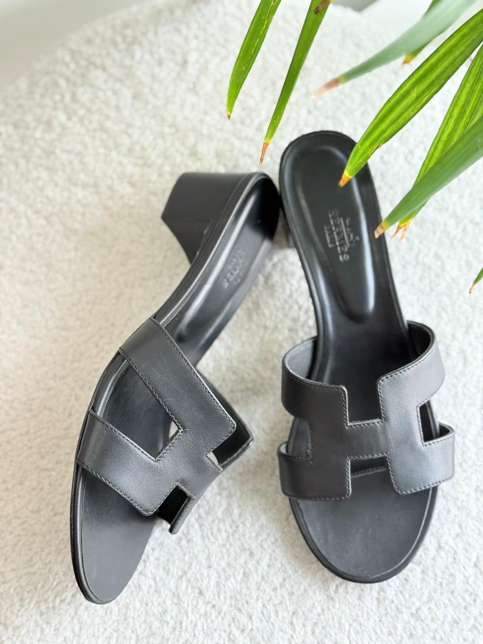 Hermes sandals heels