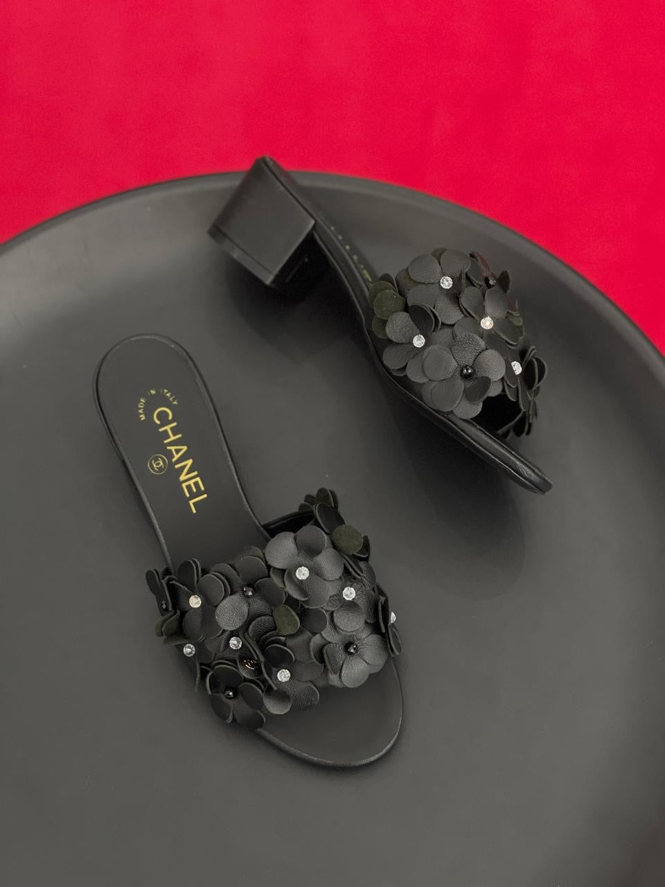 Chanel sandals heels