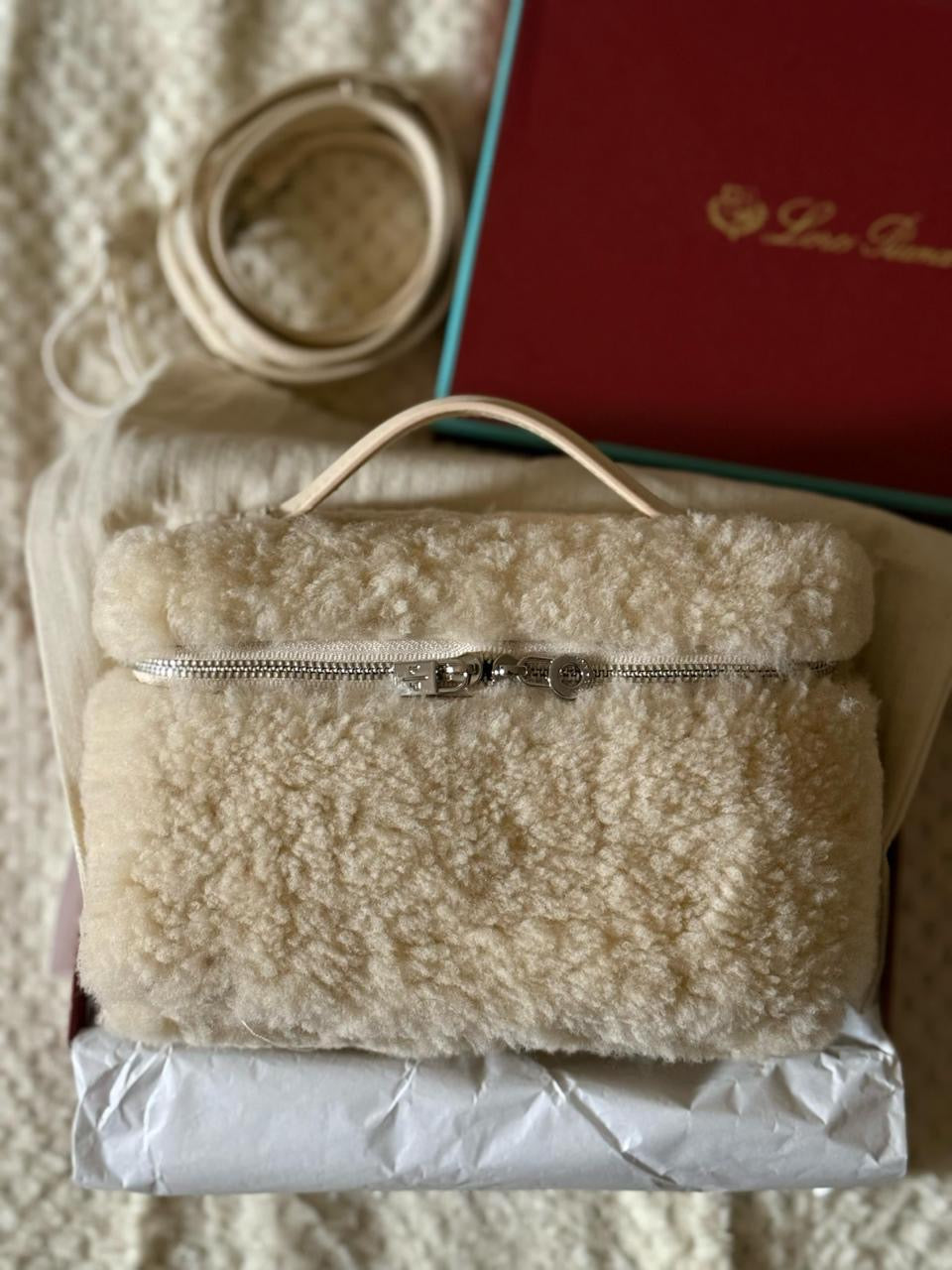 Loro piana bag with fur