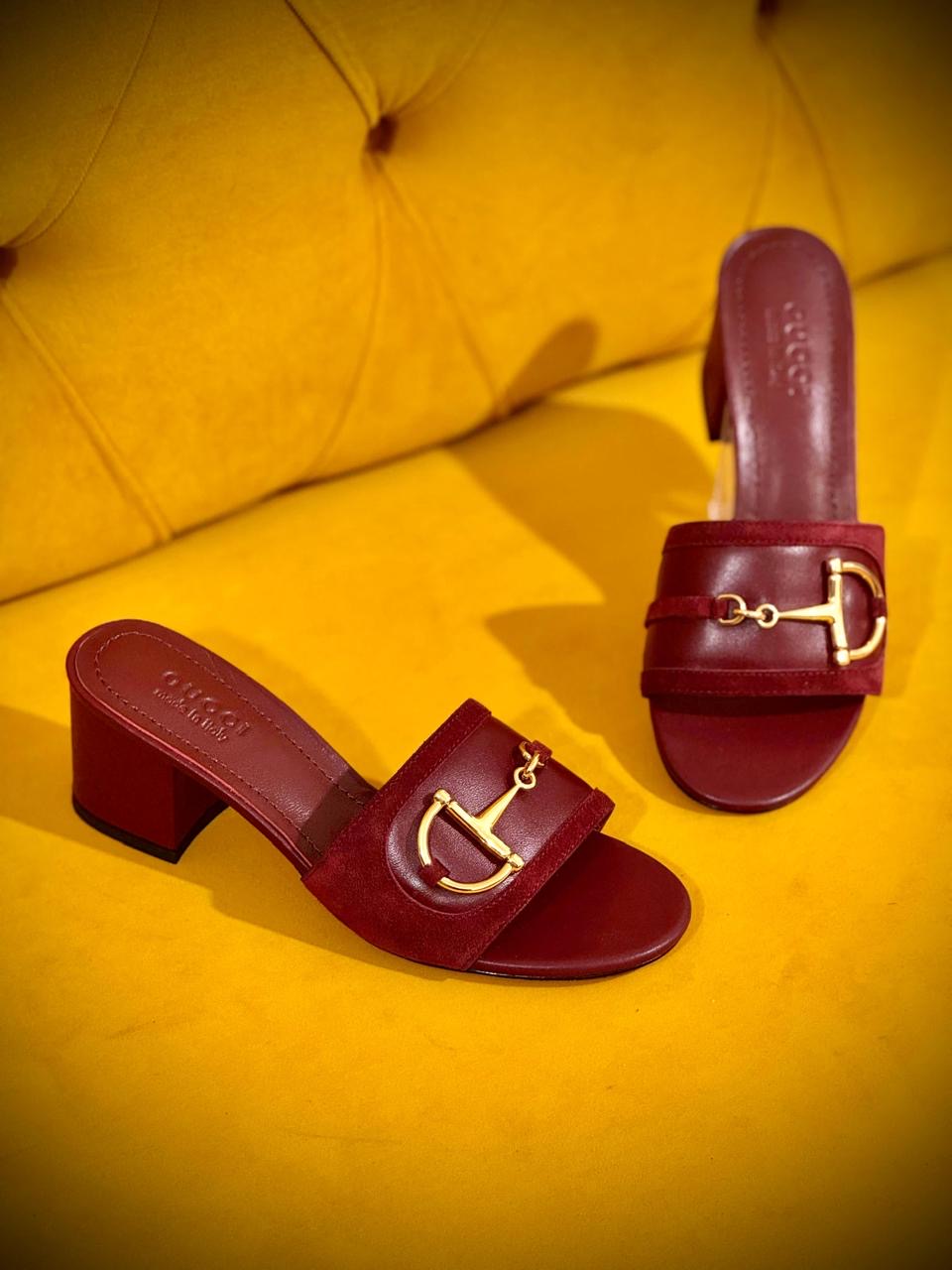 Gucci sandals heels