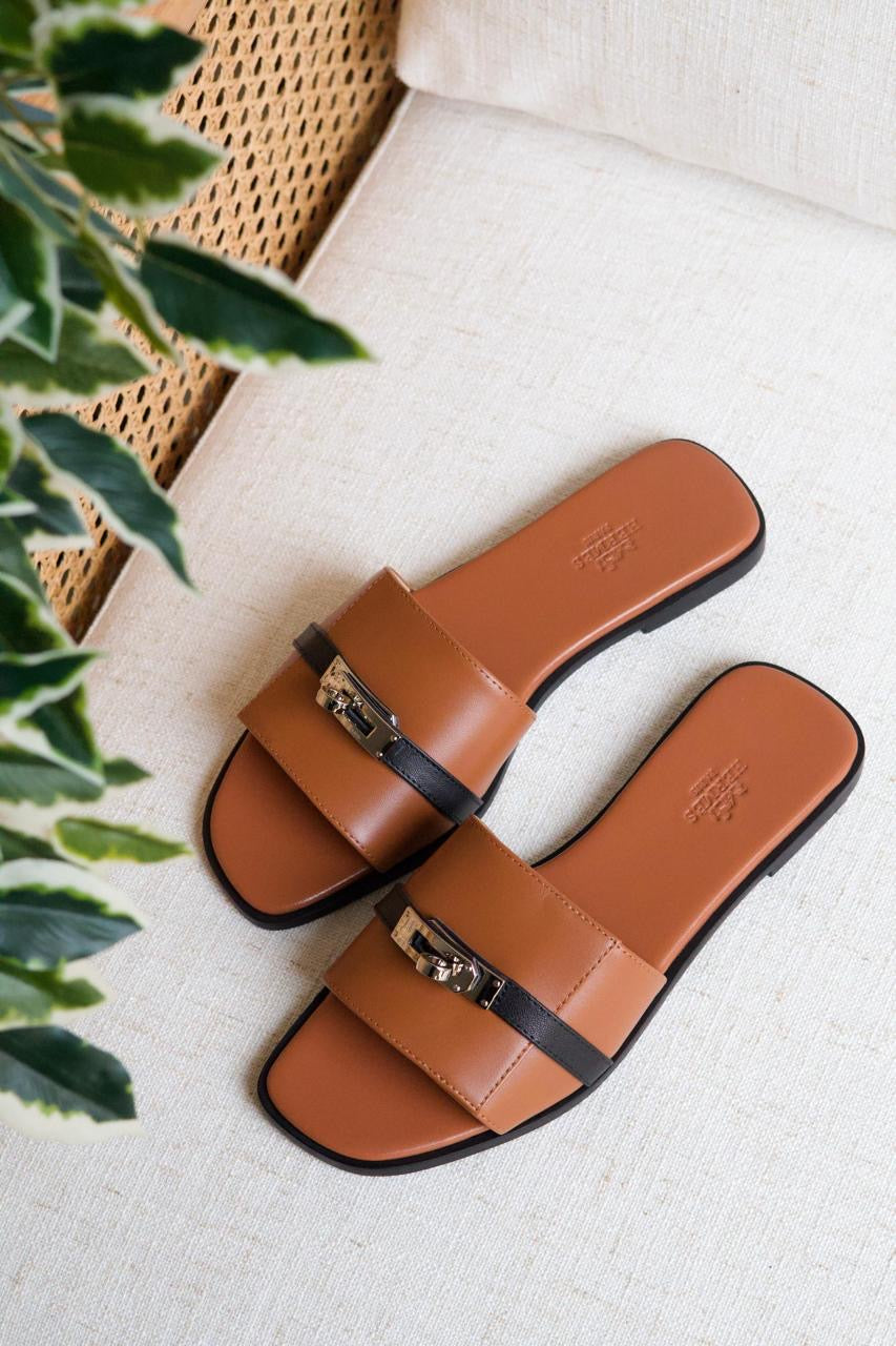 Hermes slippers