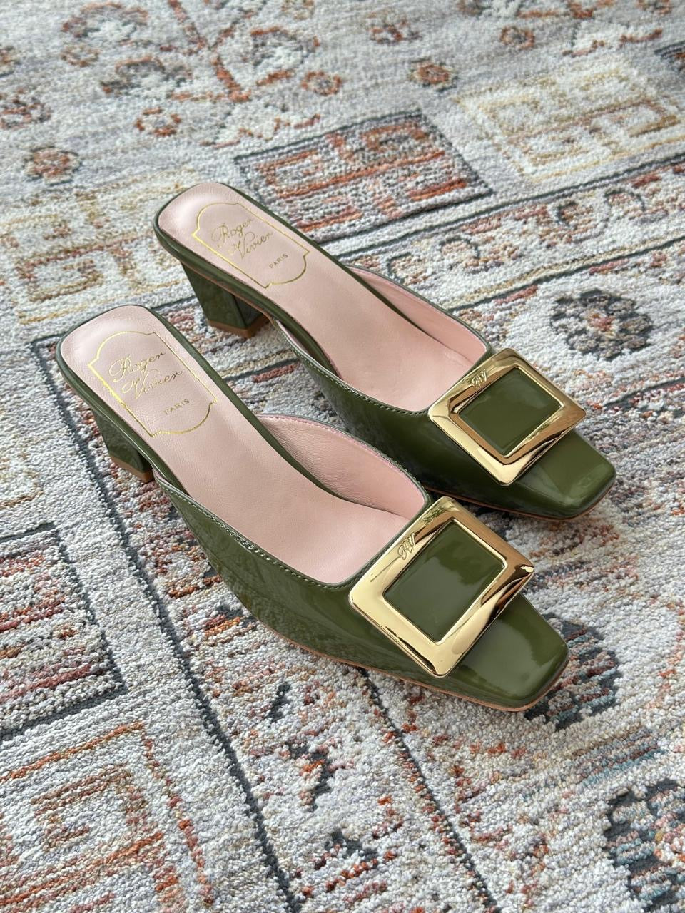 Roger vivier heels - green